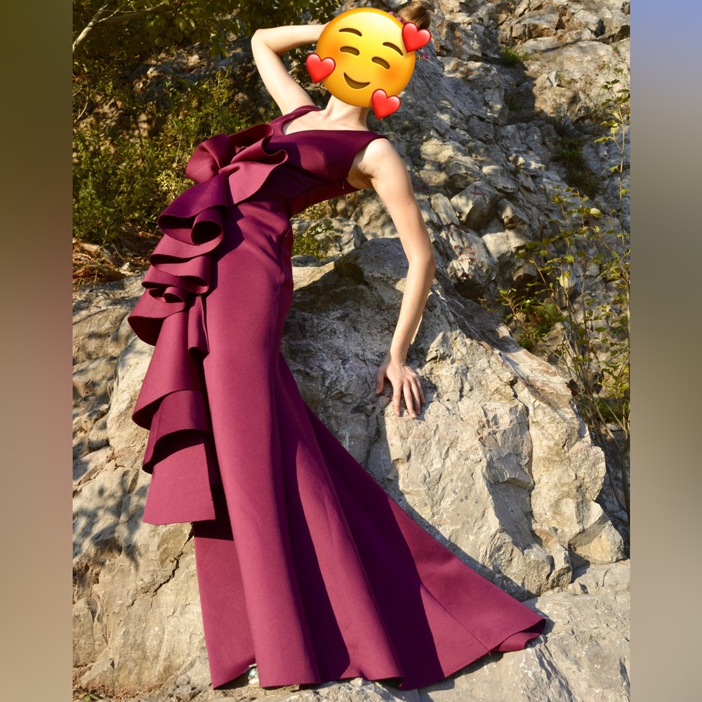 Mermaid Ruffle Maxi Dress - Picture 3 of 6